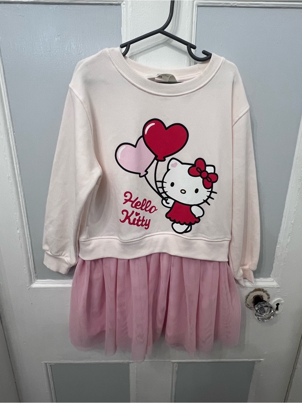 NWOT Hello Kitty Tulle Sweatshirt Dress for Kids